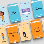 Minimal vertical business card mockup